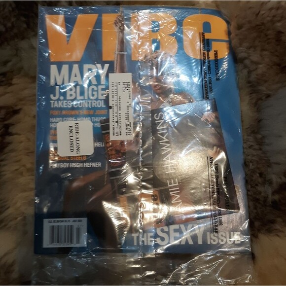 Vibe Magazine Y2K July 2001 The Sexy Issue Sealed with Jamie Hawkins CD - Picture 3 of 5